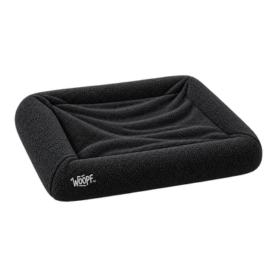 Black SNÜZ Bed Slip-On Cover Fleece