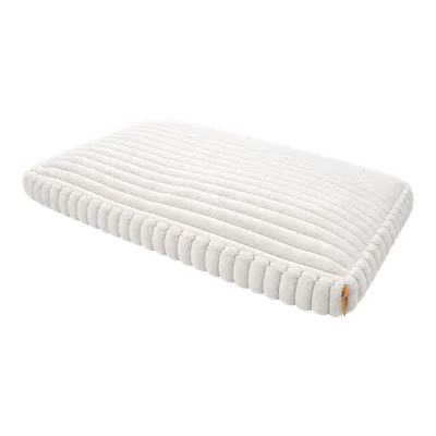 White Furry Corduroy Sleeping Mat