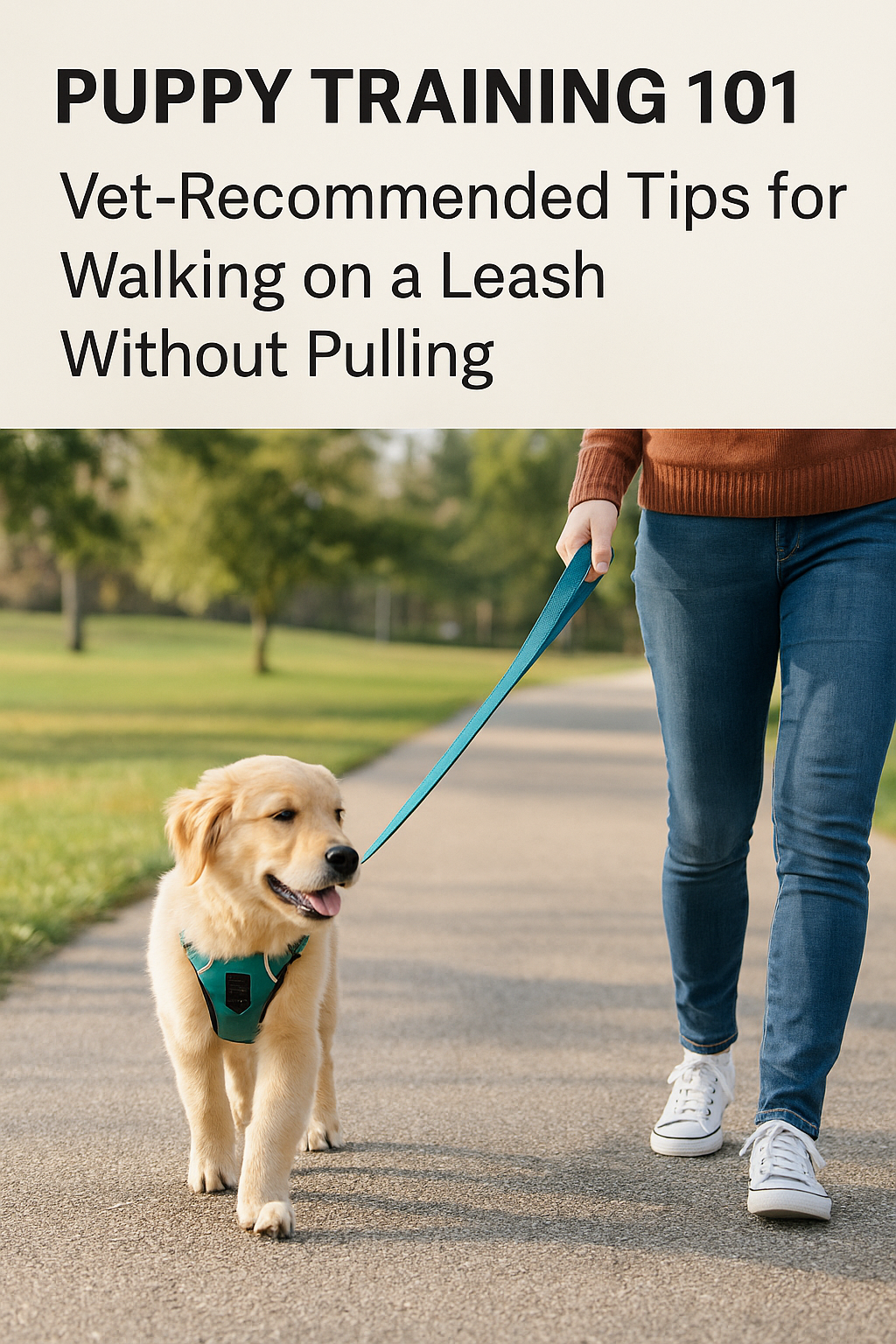 Puppy Training 101: Vet-Recommended Tips for Walking on a Leash Without Pulling