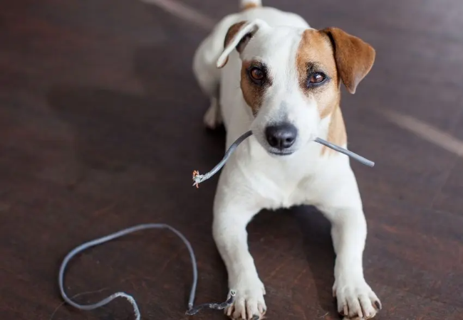 Stop Dog Chewing Cables: Vet-Approved Safety Guide