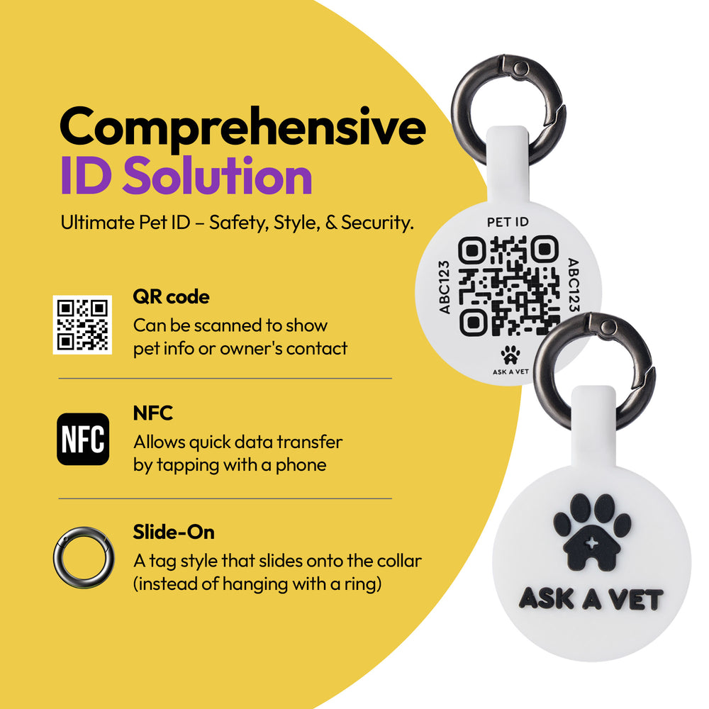 Smart ID Tag, White