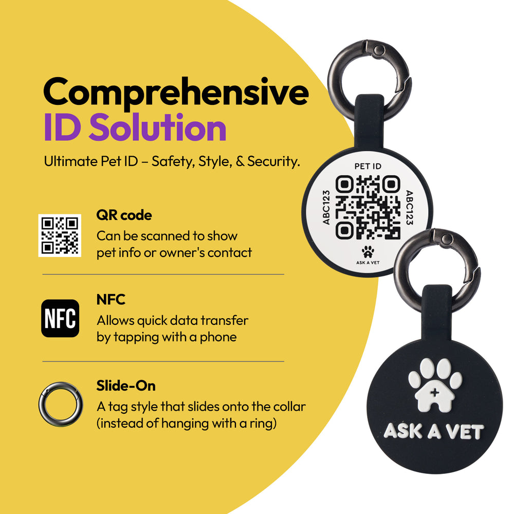 Smart ID Tag, Black
