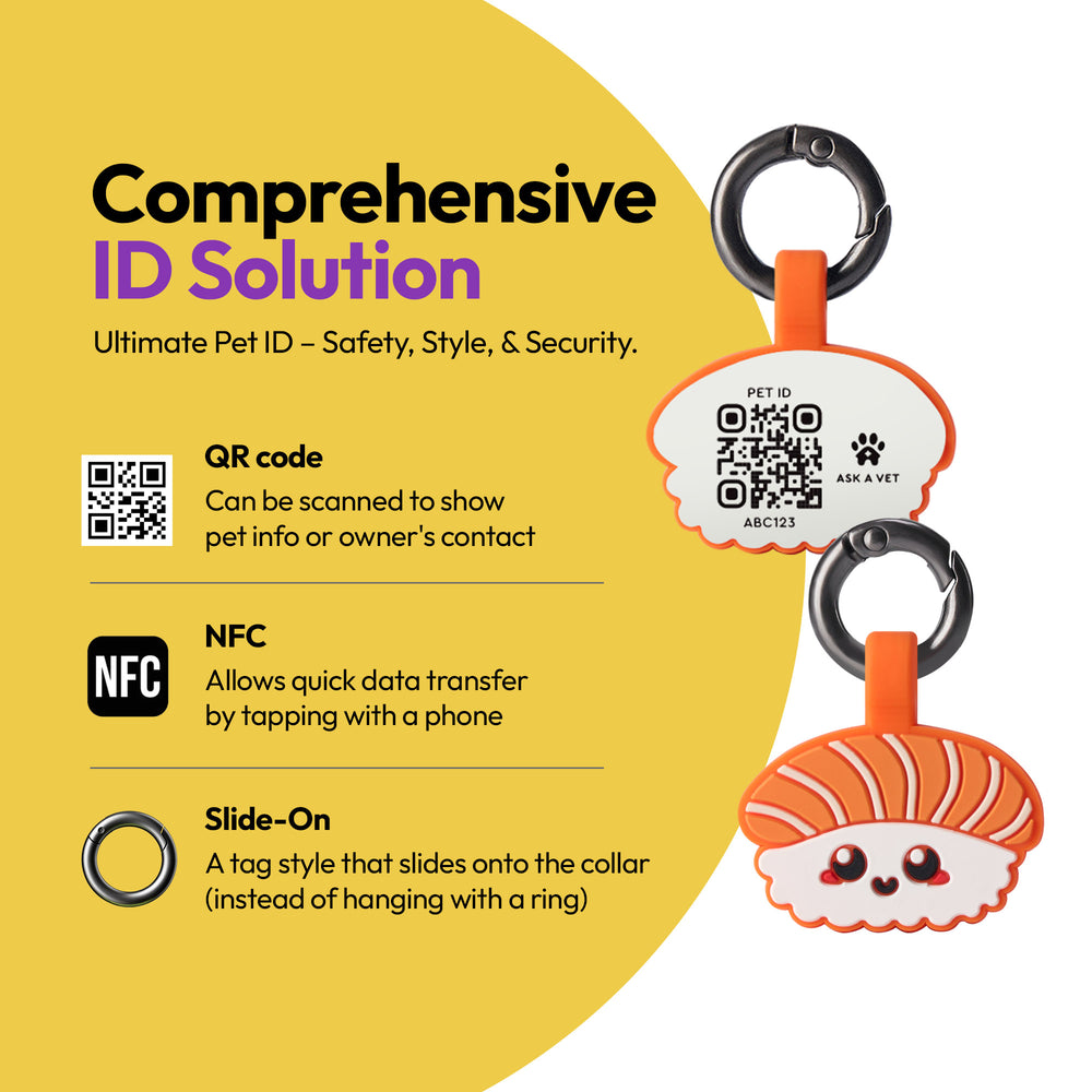 Smart ID Tag, Salmon Sushi