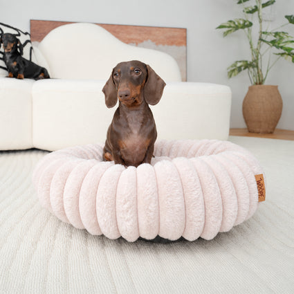 Cama Redonda de Pana Peluda
