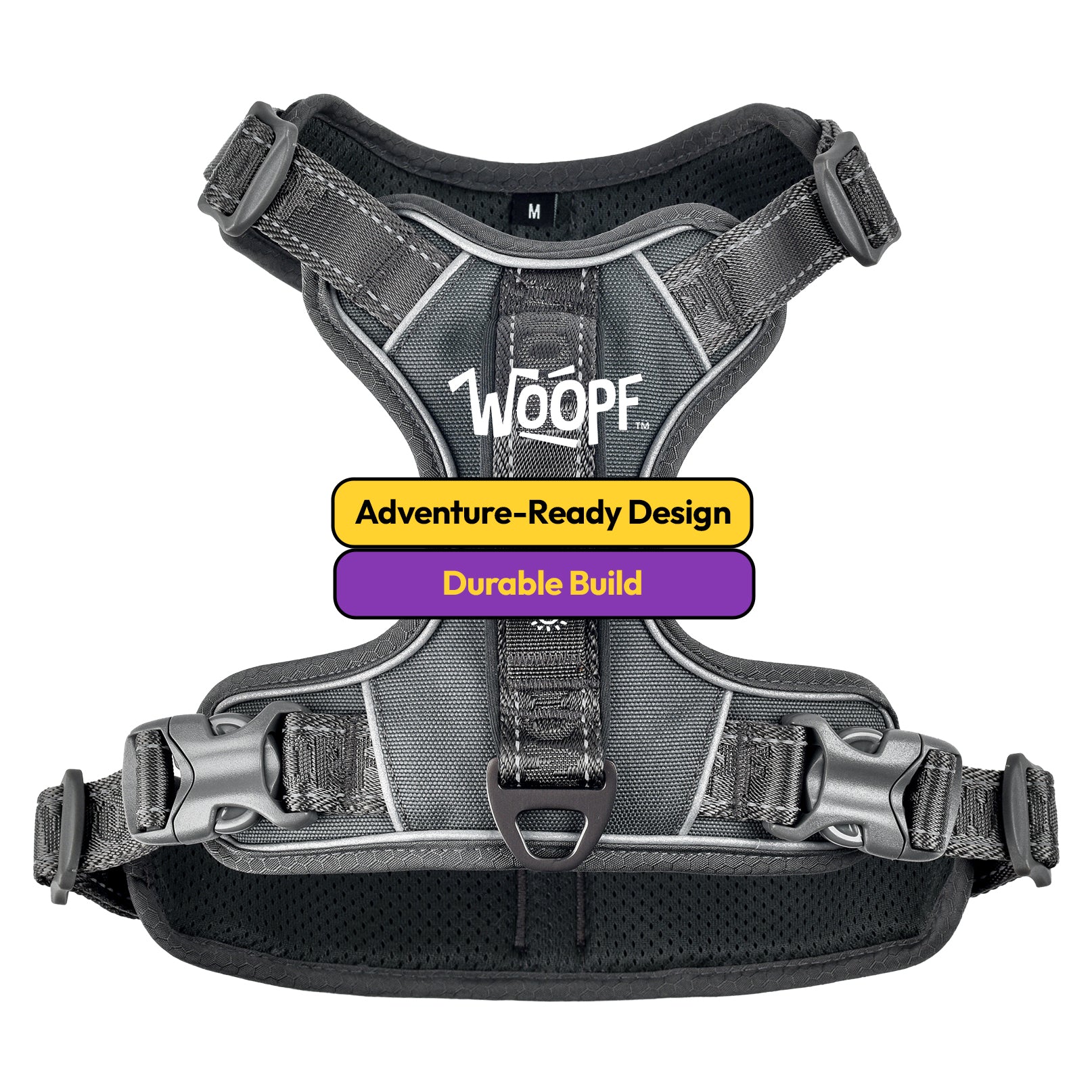 Explorer No-Pull Dog Harness – Adjustable, Escape-Proof, Reflective