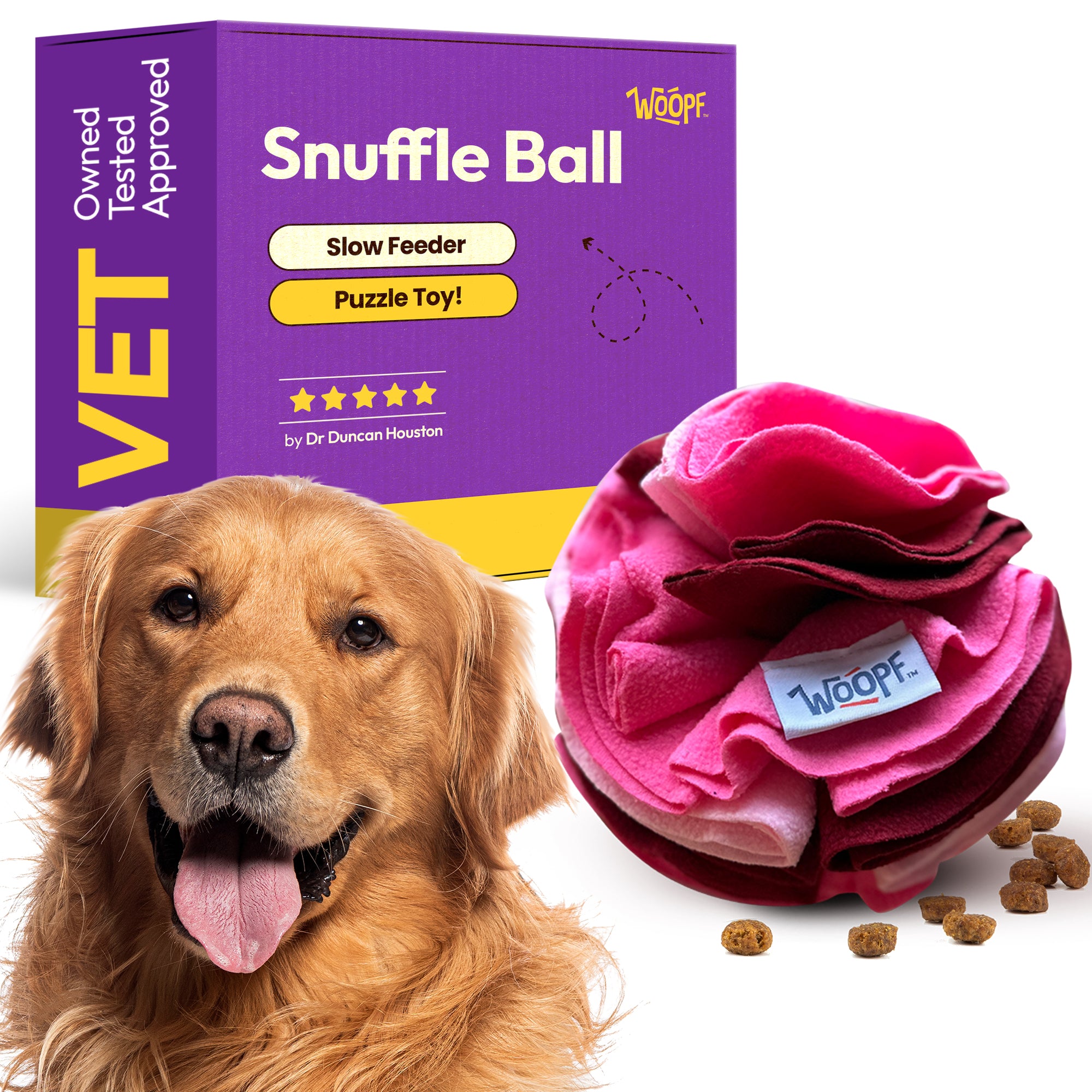 Snuffle Ball (Raspberry)