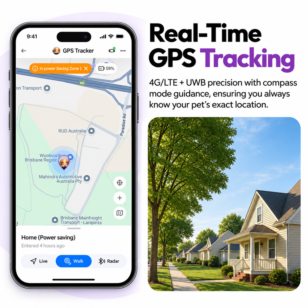 Smart GPS & Health Tracker, White / Gold