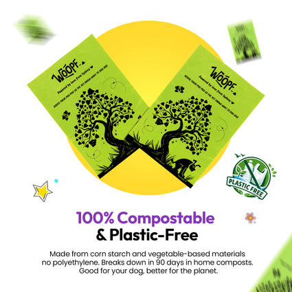 Poop & Go 100% Compostable Bags