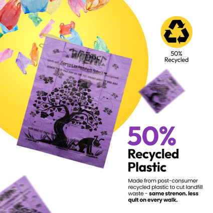 Poop & Go 50% Recycled Bags
