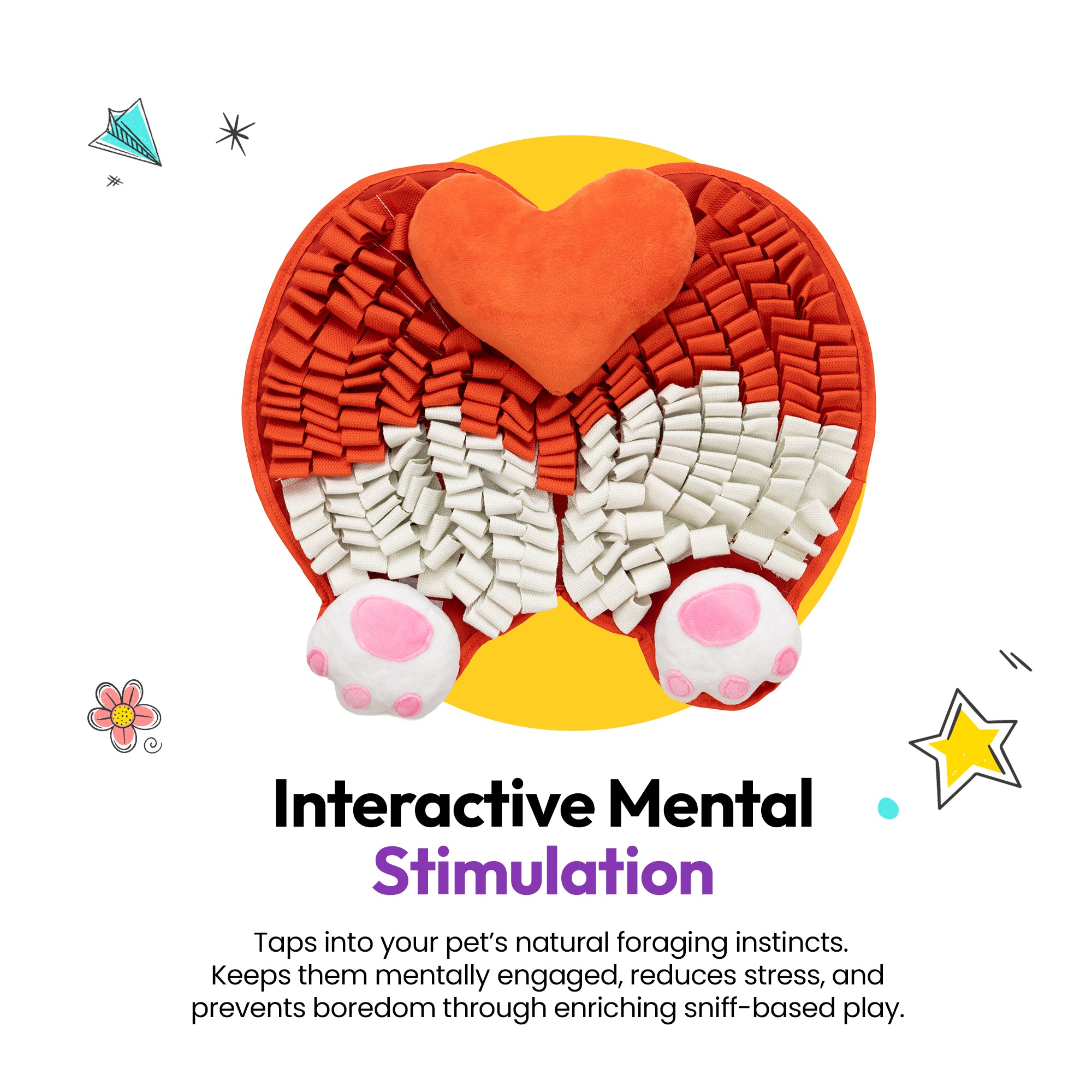 柯基屁股嗅探垫