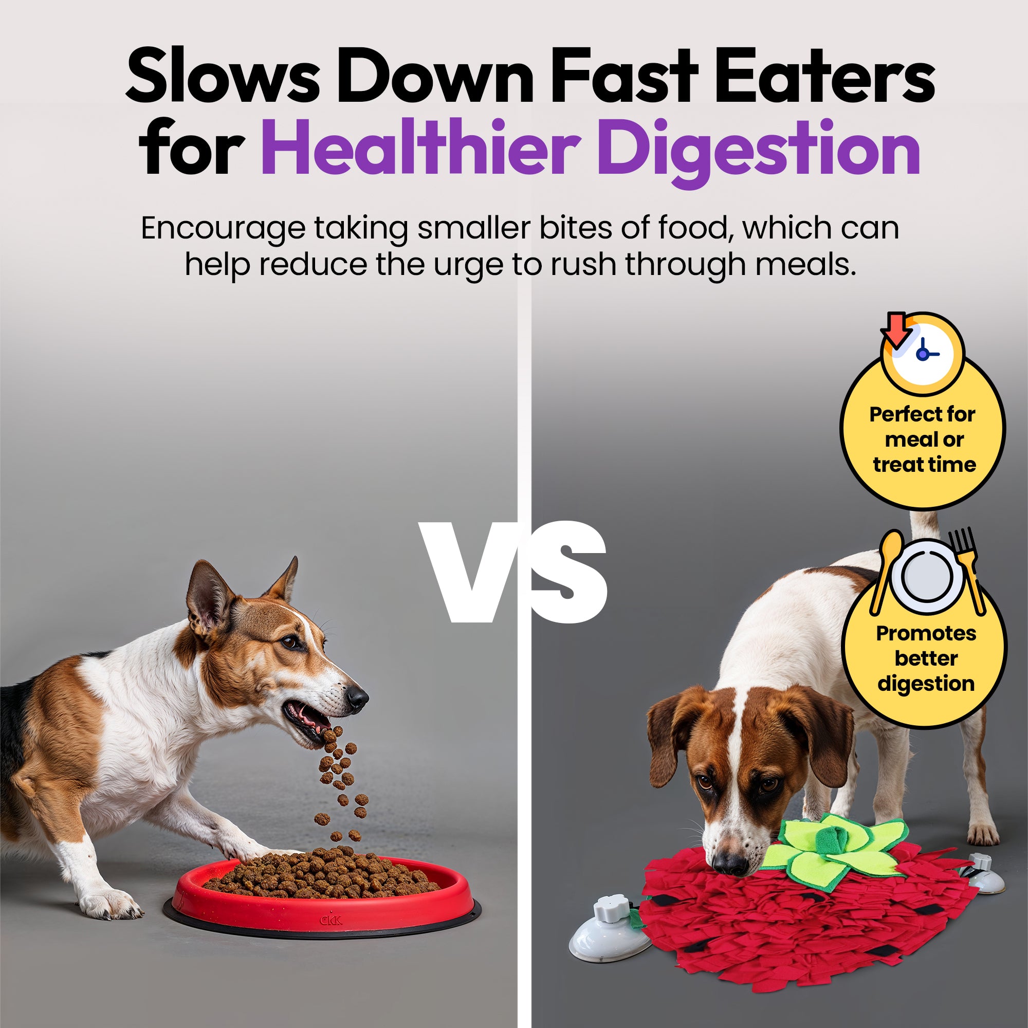 Strawberry Snuffle Mat  – Funny Slow Feeder, Vet-Designed Enrichment