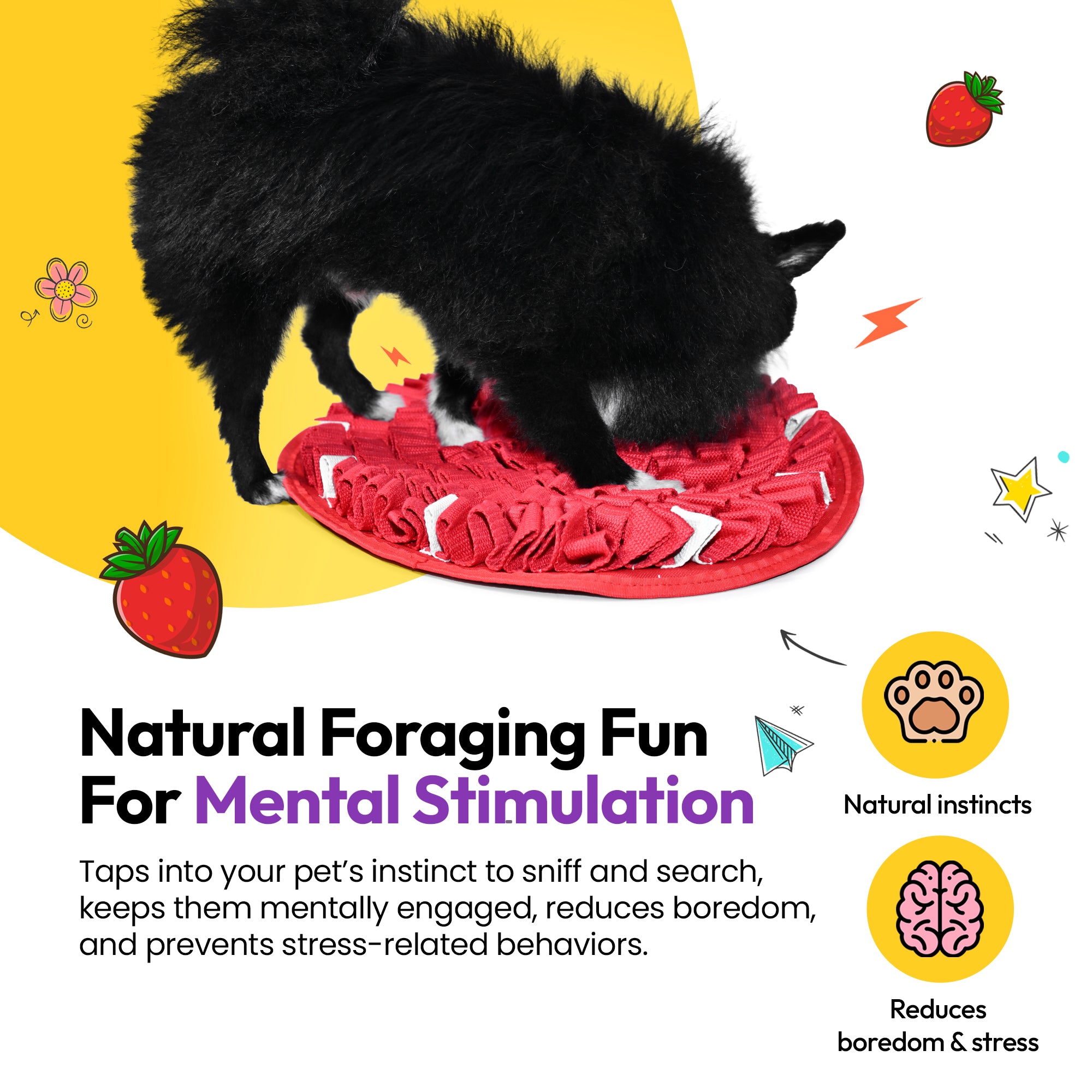 Alfombra para olfatear