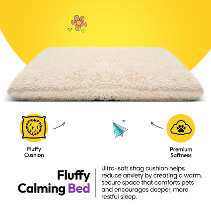 Fluffy Shag Calming Sleeping Mat