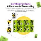 All | Poop & Go 100% Compostable Bags: The rolls with the BPI, AS 4736 and AS 5810 logos, headed Certified For Home & Commercial Composting