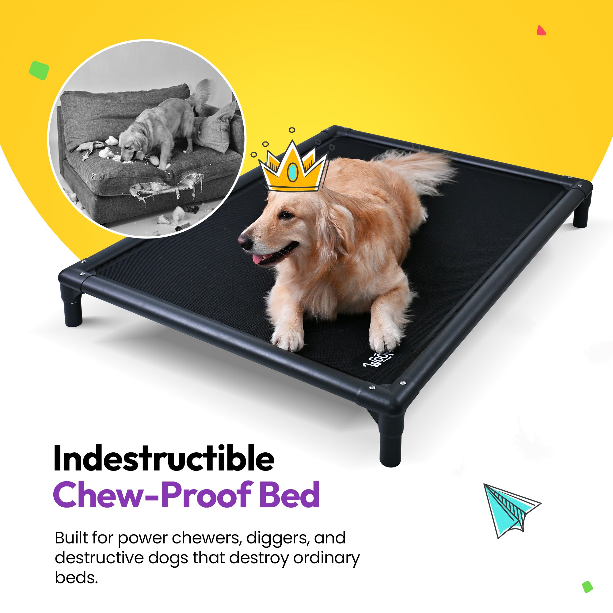 ふわふわ子犬用ポーチ