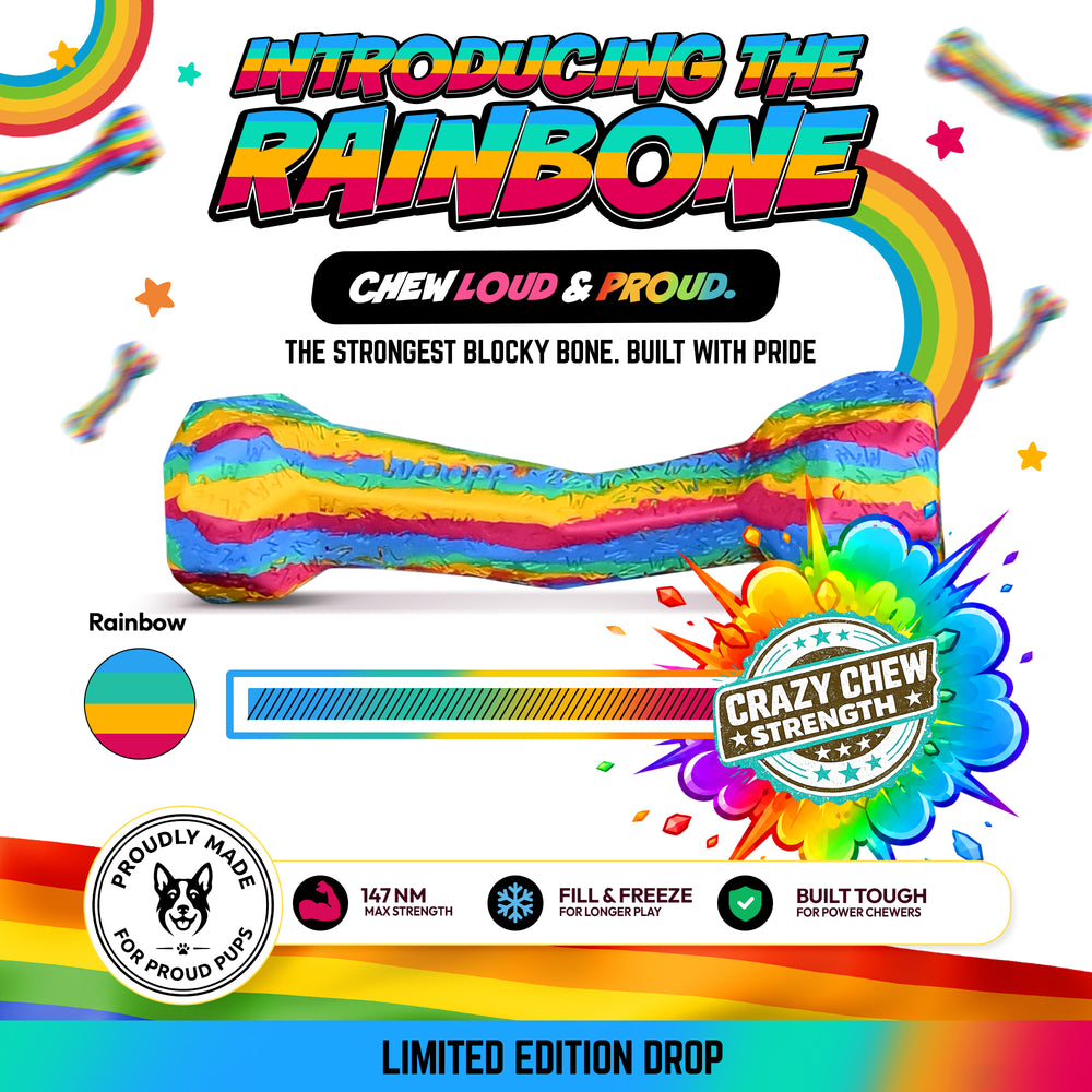 Chewster Blocky Bone, Rainbow