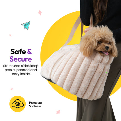 Corduroy Calming Dog Carrier