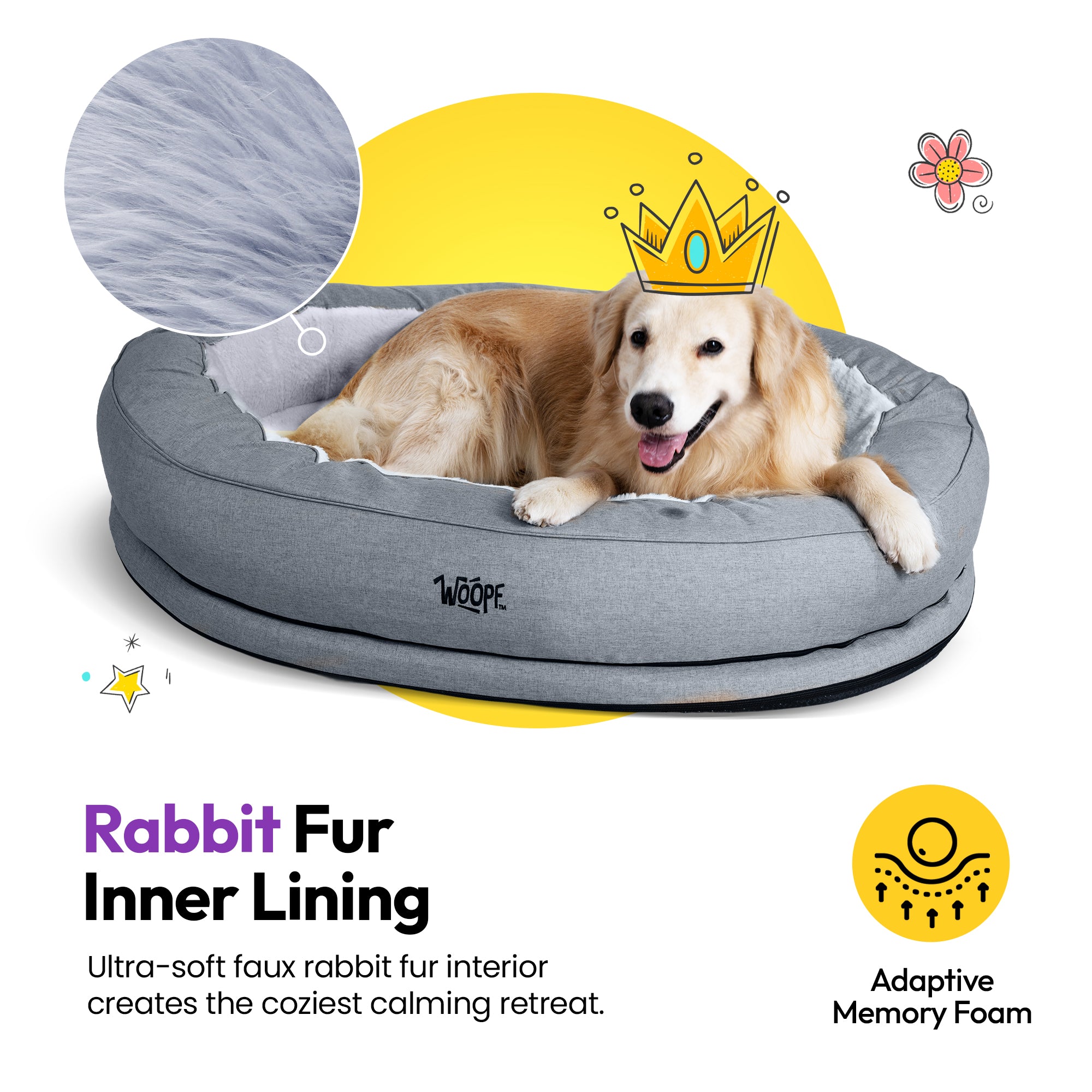 Orthopädisches Lavendel-Duftbett