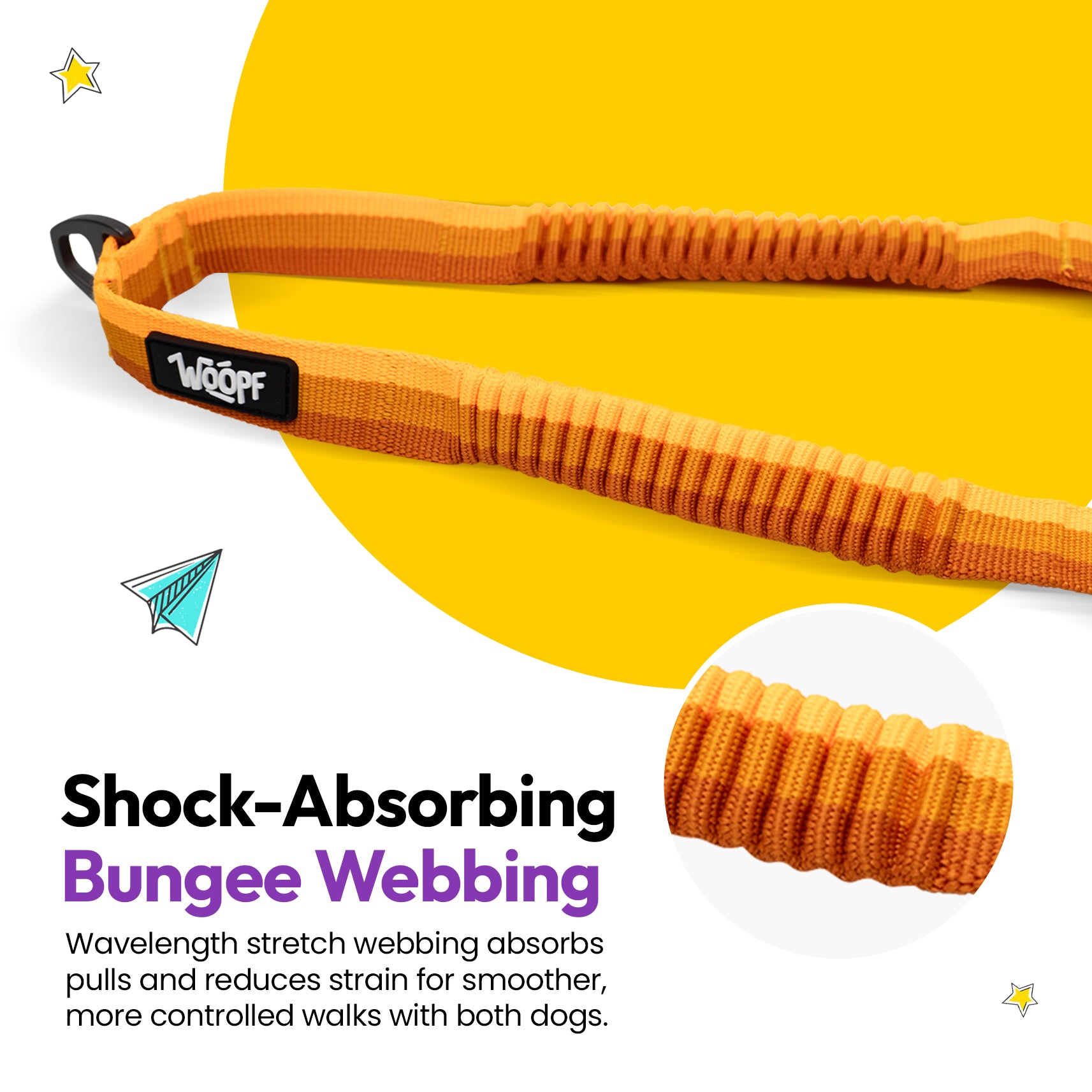 探検者二頭引き犬散歩紐連結具