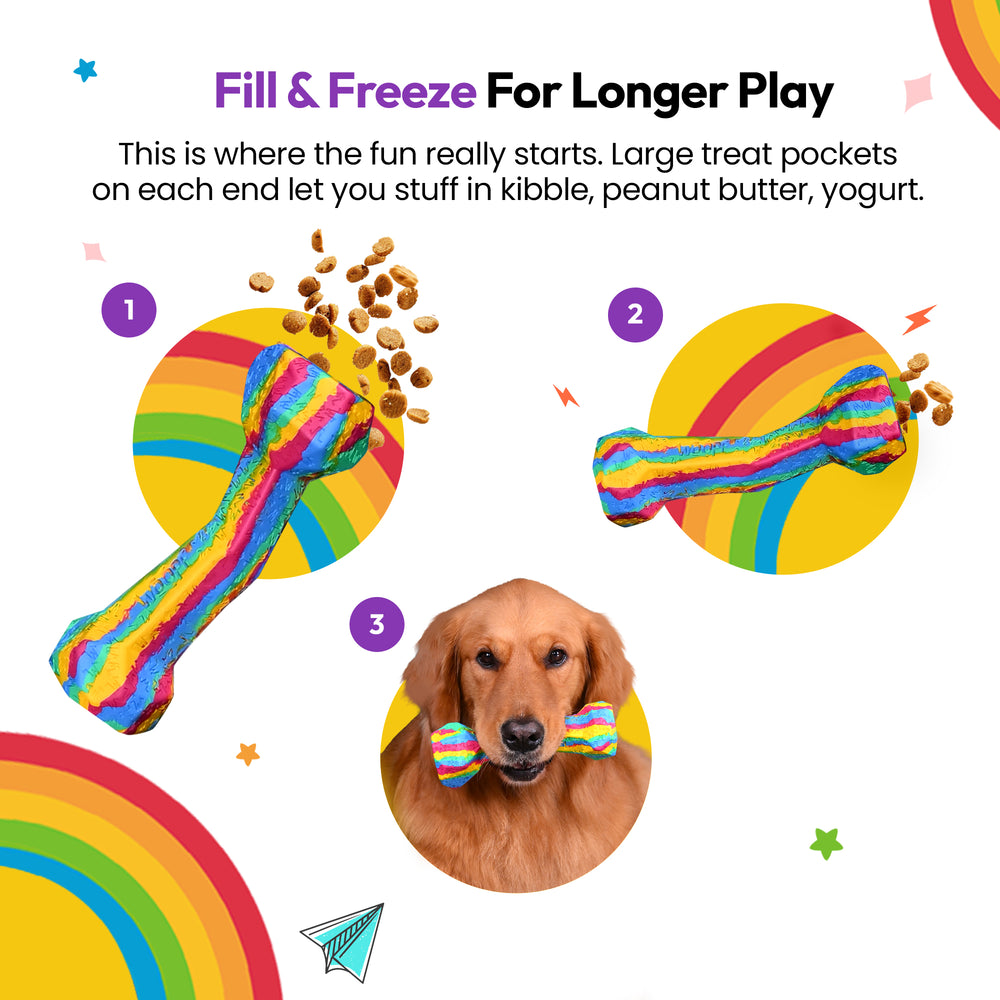 Chewster Blocky Bone, Rainbow