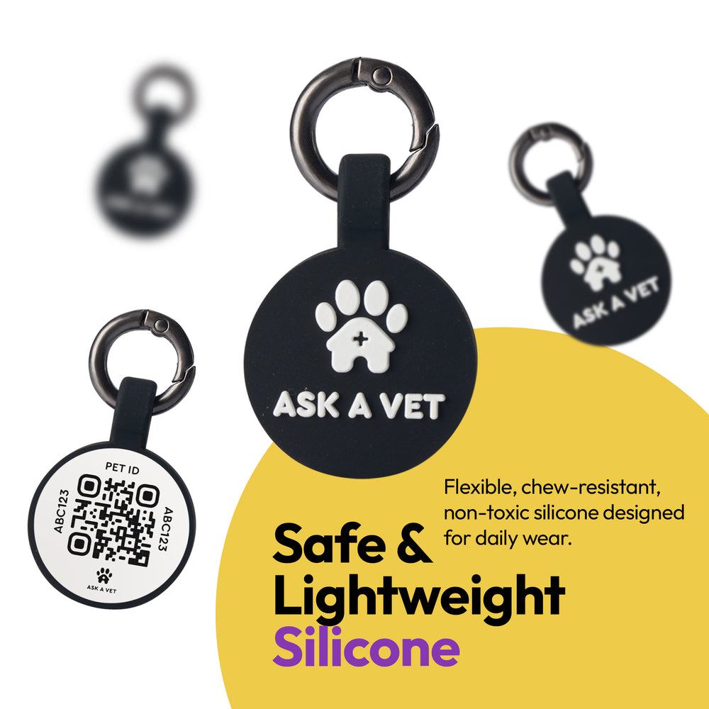 Smart ID Tag, Black