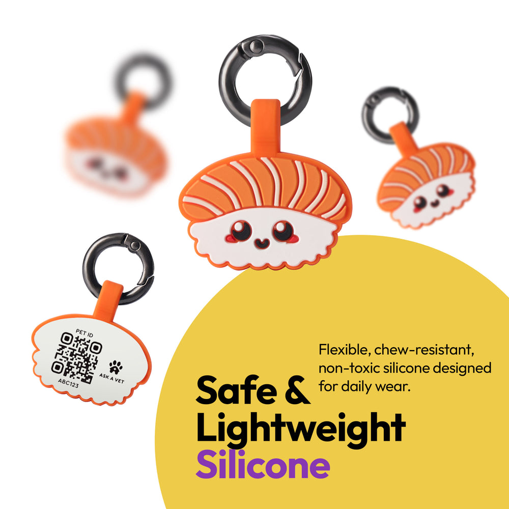 Smart ID Tag, Salmon Sushi