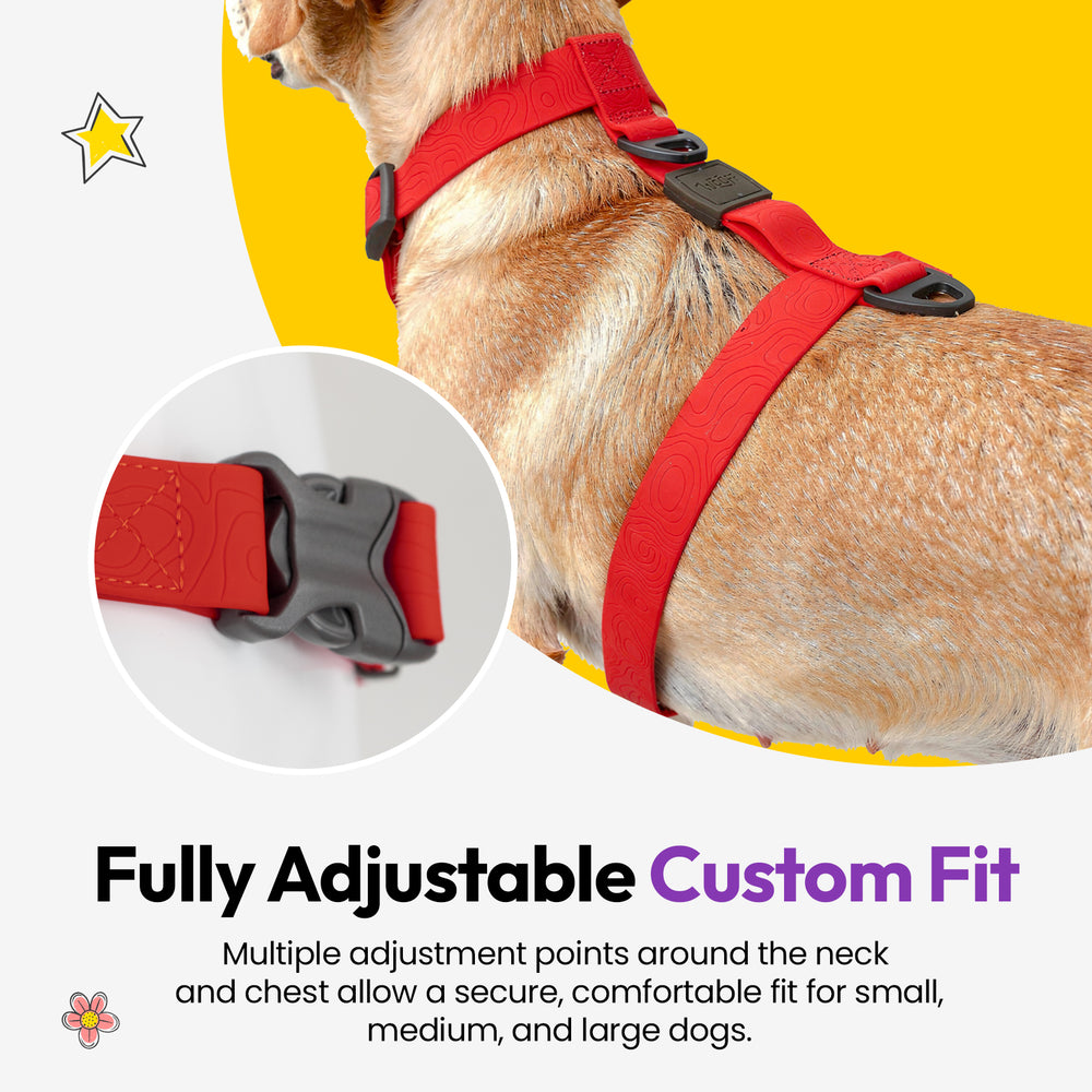 Sealskin Harness, Red