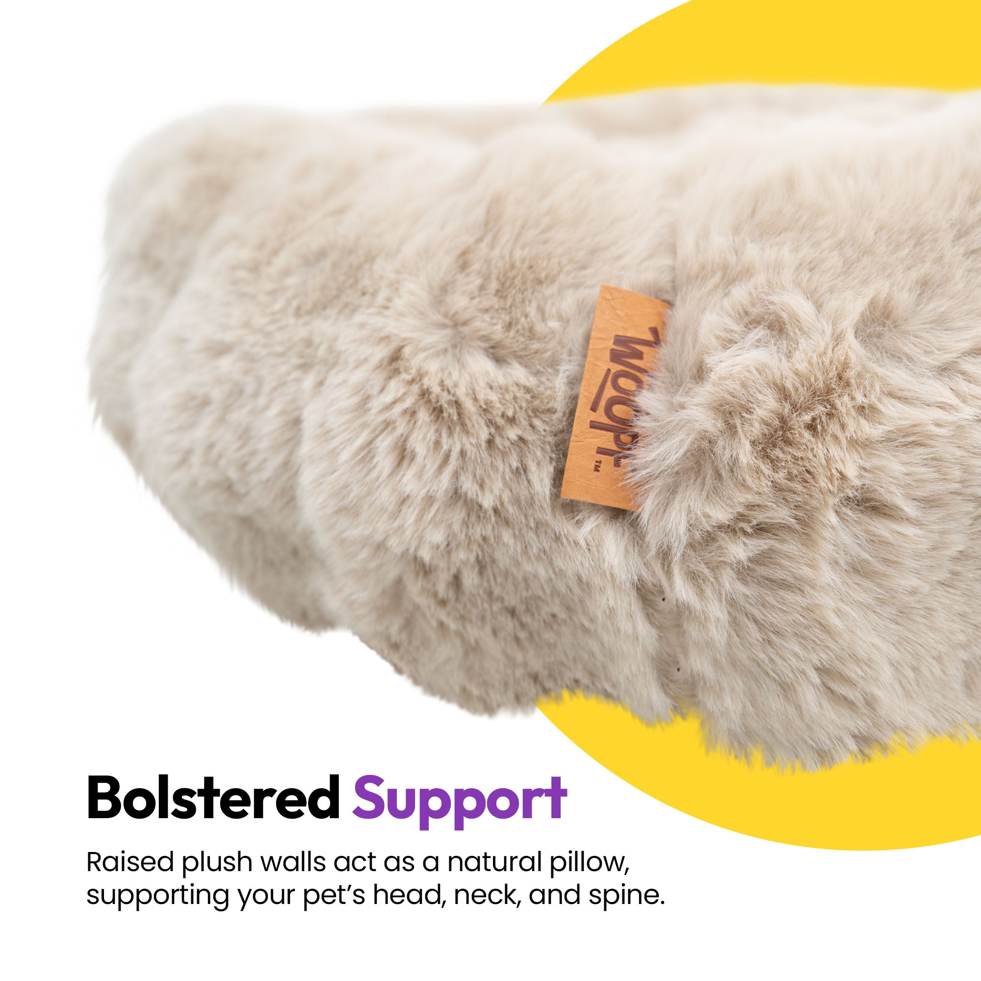 Flauschige Kurven Offenes Rechteckbett