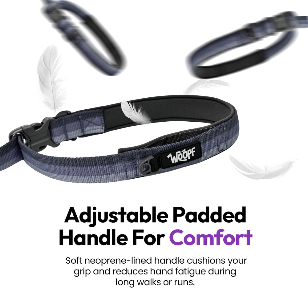 Explorer Bungee Leash, Grey
