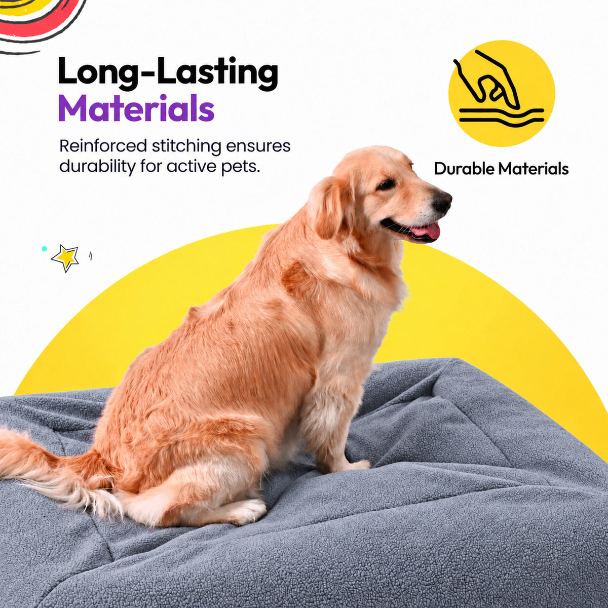 Grey | SNÜZ Bed Slip-On Cover Fleece: Long-lasting materials