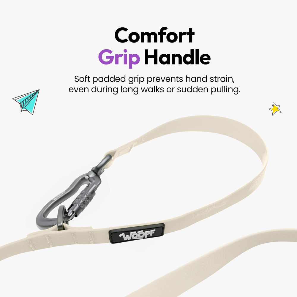 Sealskin Extendable Leash, Glow
