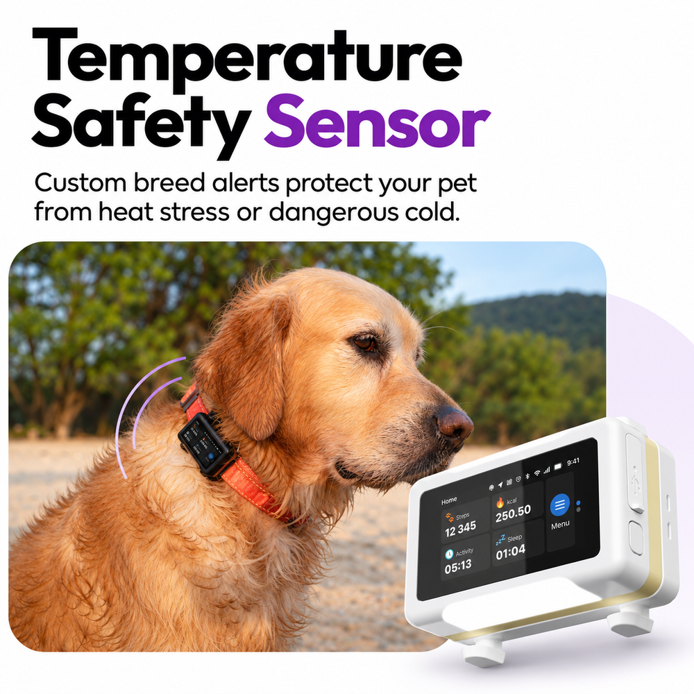Smart GPS & Health Tracker, White / Gold