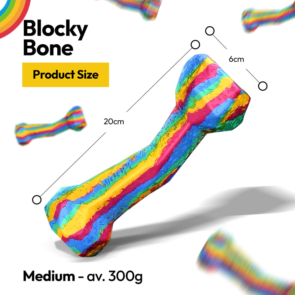 Chewster Blocky Bone, Rainbow