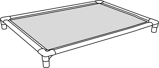 Size Guide for Chew-Proof Hammock
