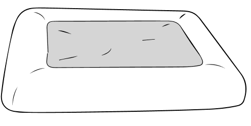 Size Guide for SNÜZ Bed Slip-On Fleece Cover