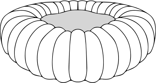 Size Guide for Corduroy Orthopedic Donut Bed