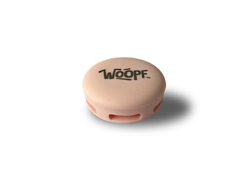 WOOPF AirTag Holder for Dog Collar | Waterproof, Durable, and Lightweight | Protective Case for Accurate Pet Tracking | Secure, Comfortable, Stylish | Universal Fit for All Collars (Powder Pink)