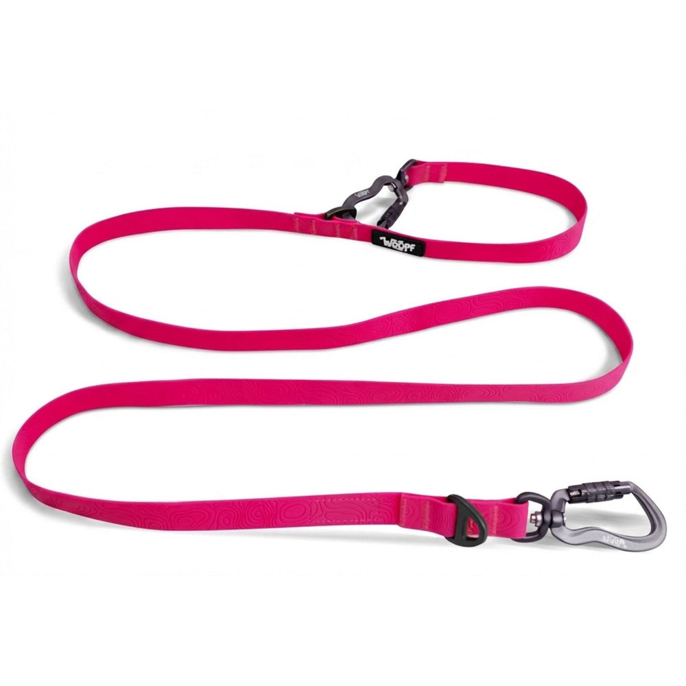 Sealskin Extendable Leash, Pink
