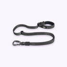 Grey | Explorer Adjustable Leash: The Grey lead on its own on a pale lavender background