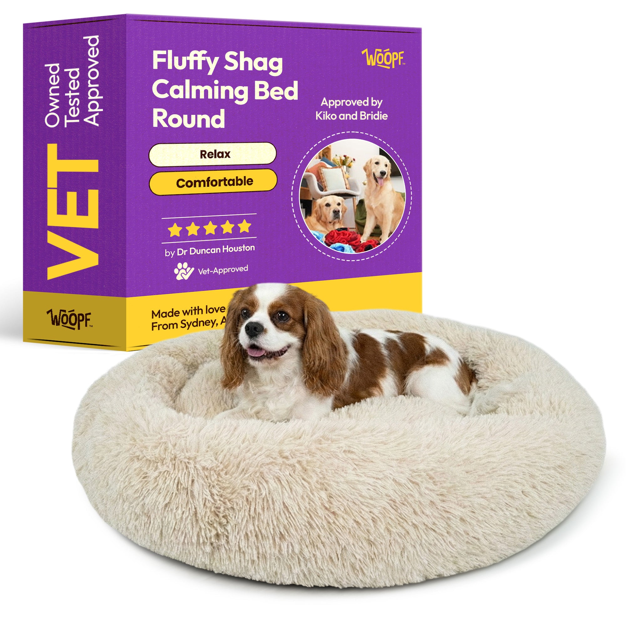 Shag Bed Round
