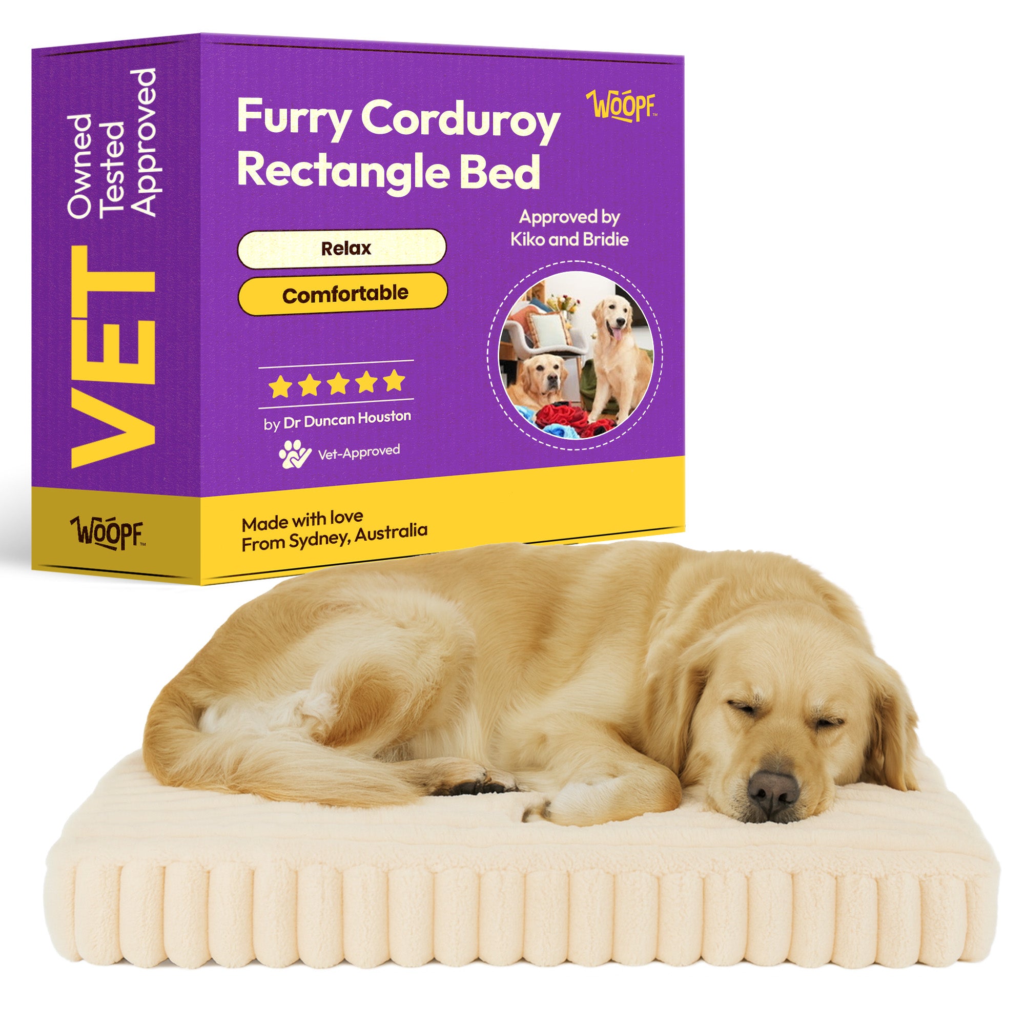 毛绒灯芯绒睡垫