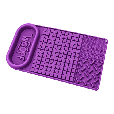 Purple Licky Bowl Mat