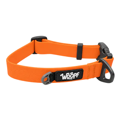 Orange Sealskin Collar